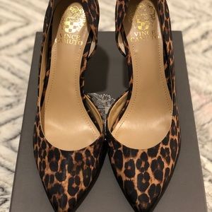 Vince Camuto Leopard Heel. Used. Mint Condition.